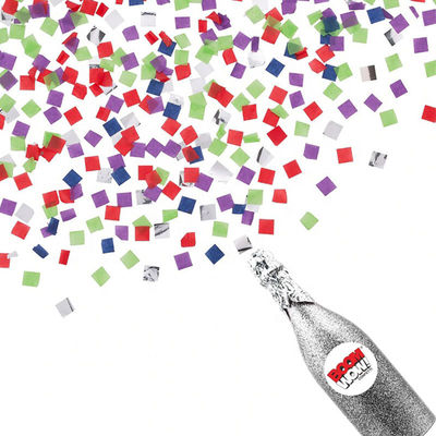 26.5cm Mix Color 100% Safe Beer Party Confetti Cannon